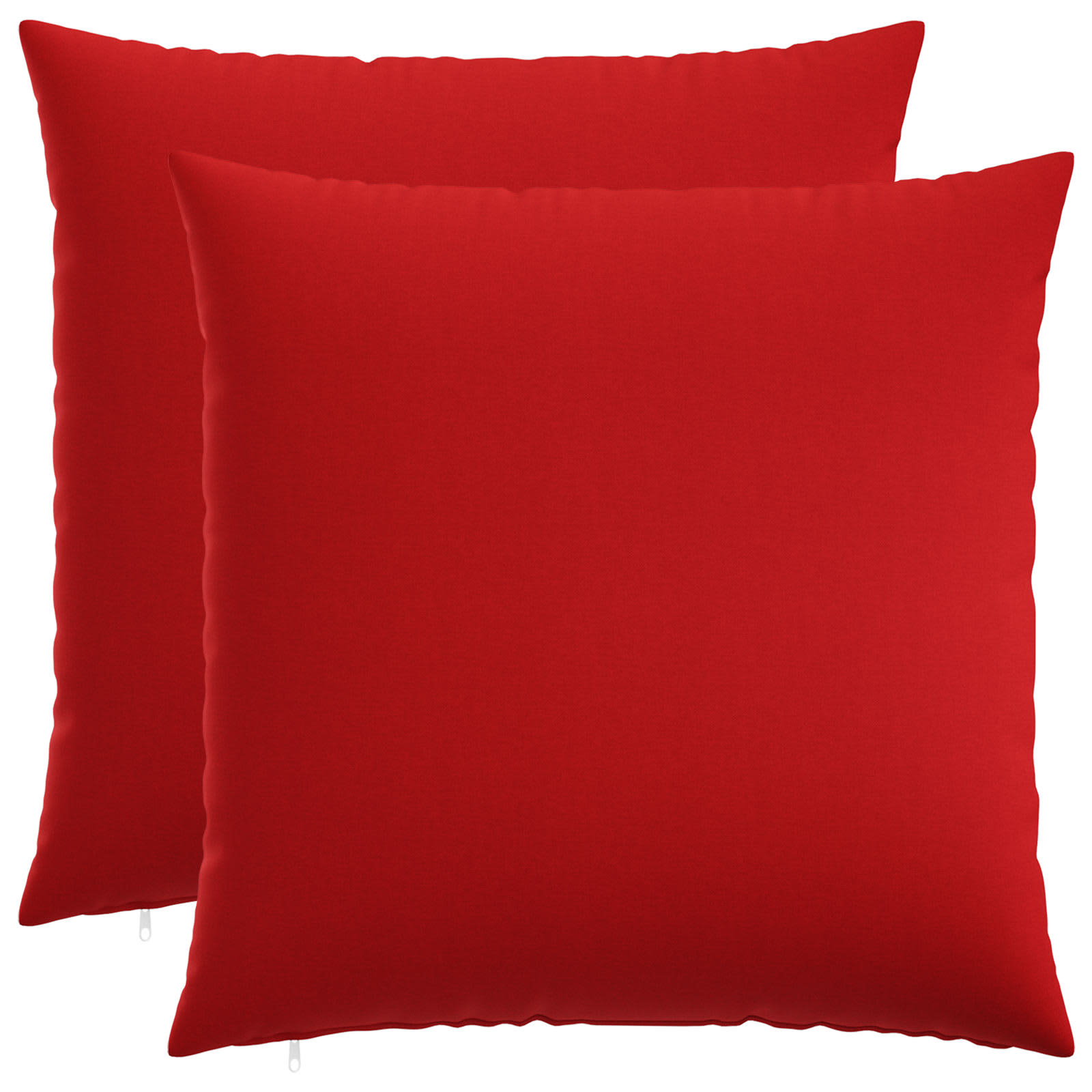 Kussensloop 2 st HEERLEN Rood 80 x 80 cm Stof image 1