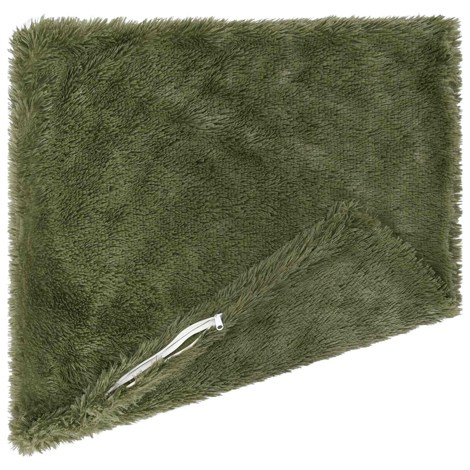 Kussensloop 6 pcs HEERLEN Groen 80 x 80 cm PV Fleece image 3