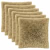 vidaXL Diivanipadi 6 pcs HEERLEN Hele roheline 80 x 80 cm PV Fliis