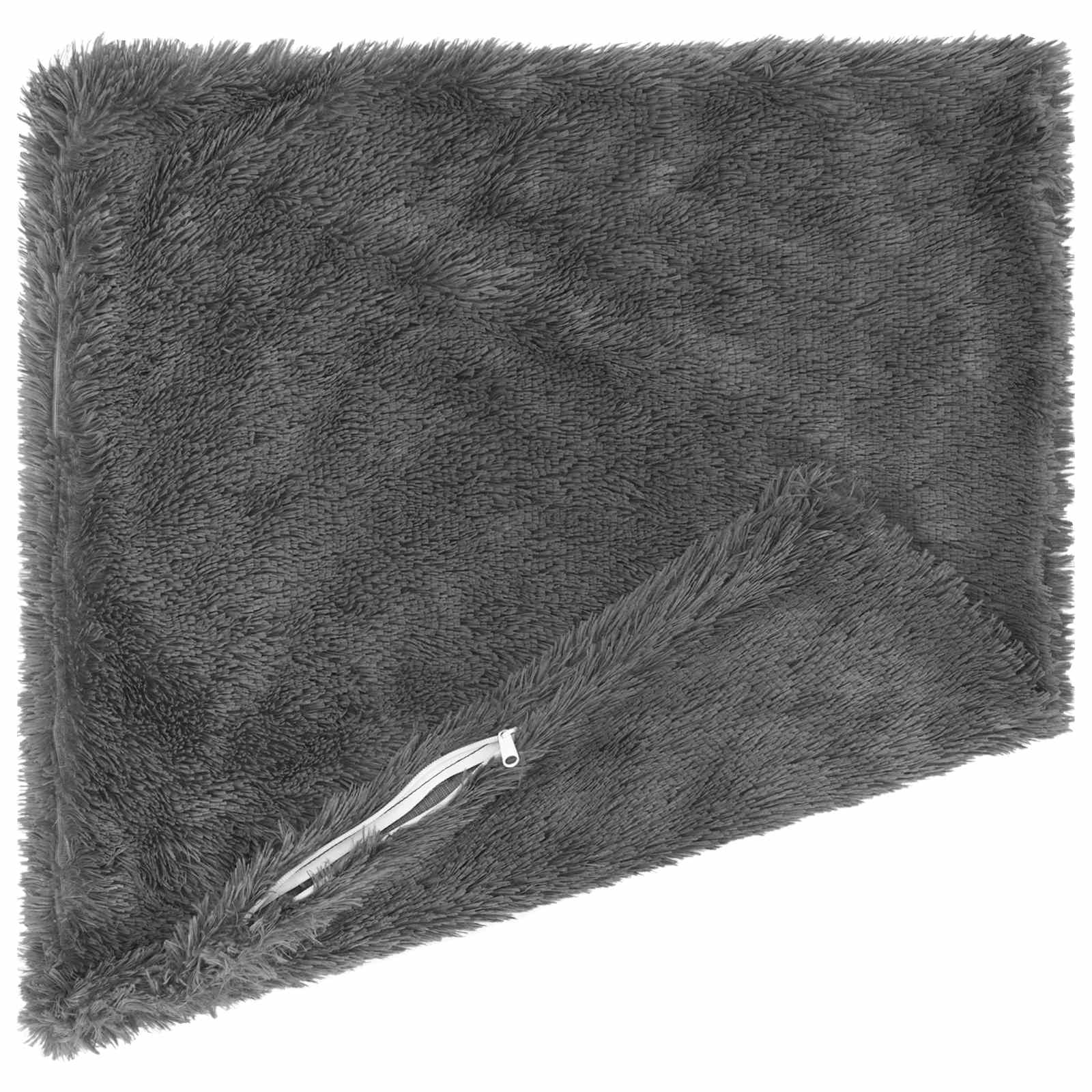Kussensloop 2 pcs HEERLEN Lichtgrijs 80 x 80 cm PV Fleece image 3