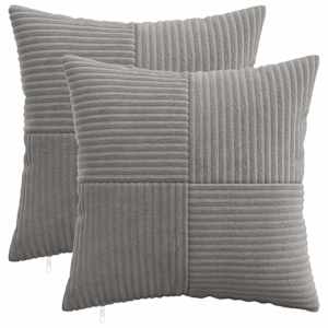 vidaXL Diivanipadi 2 pcs ALMELO Helehall 30 x 30 cm manchester