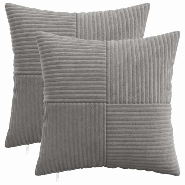 vidaXL Diivanipadi 2 pcs ALMELO Helehall 30 x 30 cm manchester