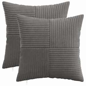 vidaXL Diivanipadi 2 pcs ALMELO Tumehall 30 x 30 cm manchester