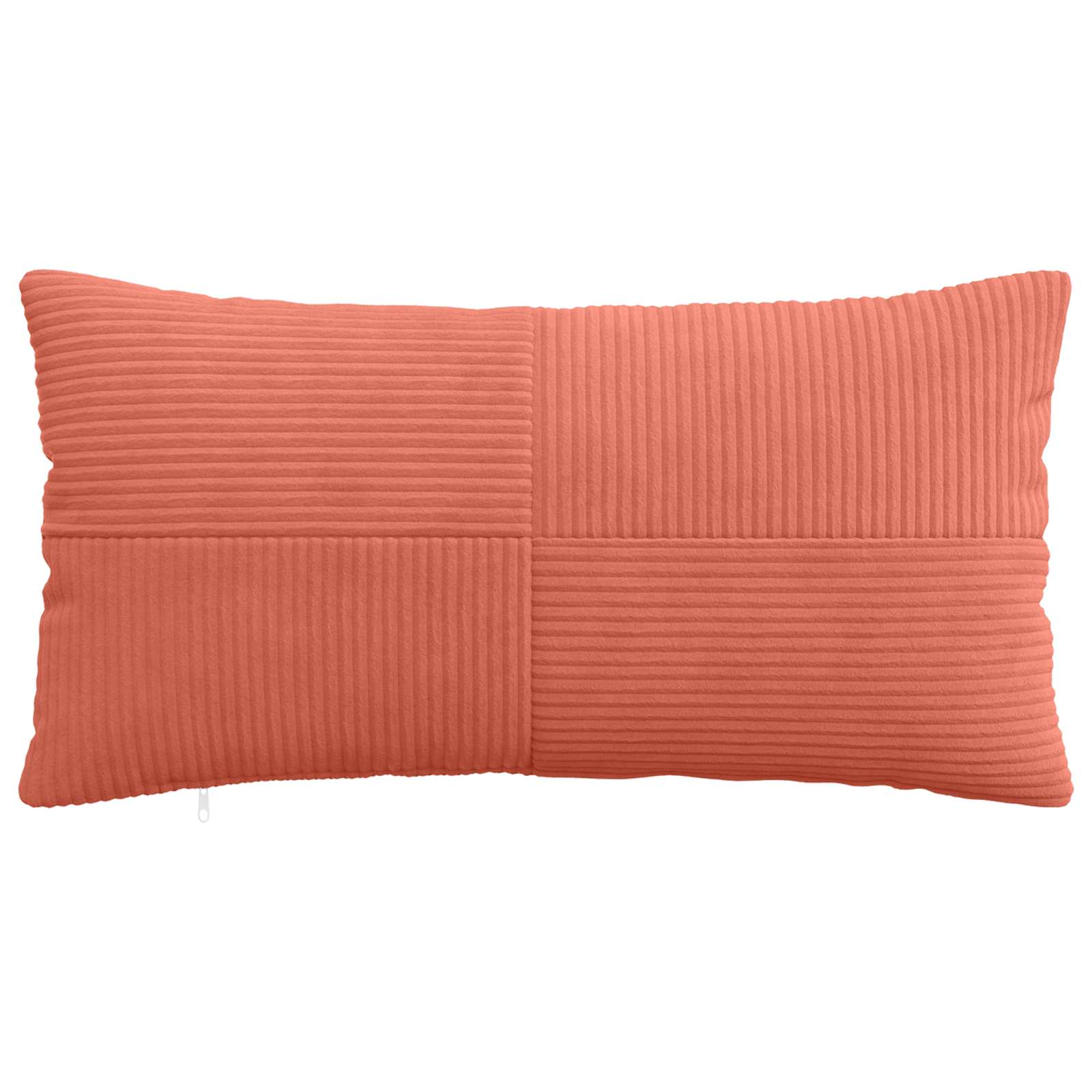 Kussensloop 12 pcs ALMELO Rood-oranje 40 x 80 cm corduroy image 2
