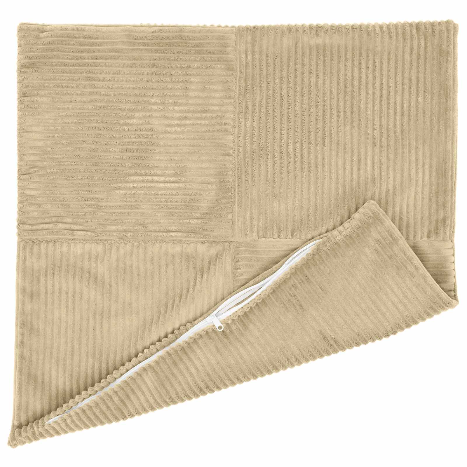 Kussensloop 2 pcs ALMELO Grijs groen 45 x 45 cm corduroy image 3
