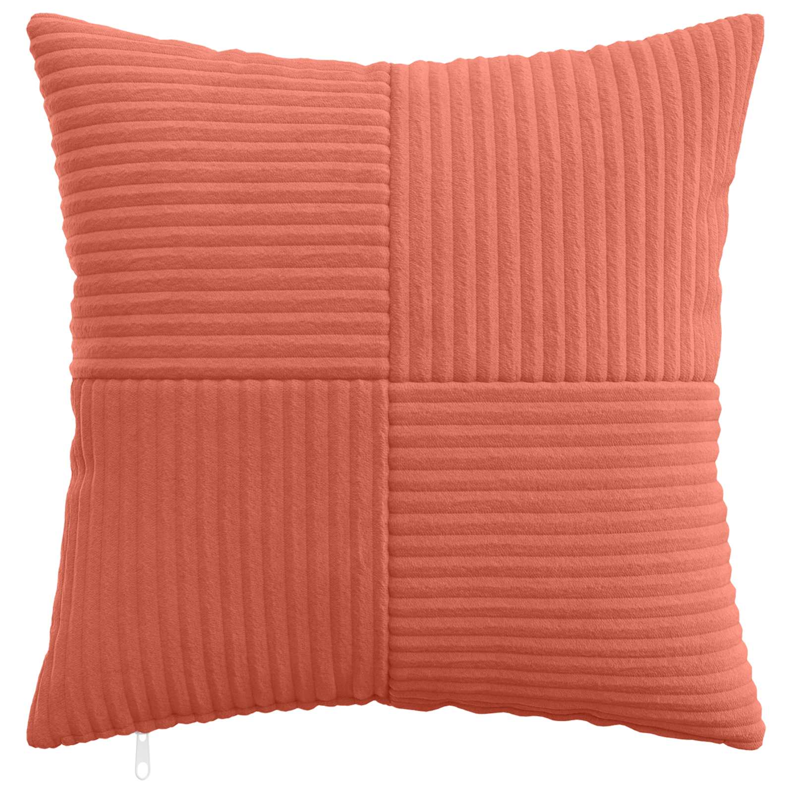 Kussensloop 6 pcs ALMELO Rood-oranje 45 x 45 cm corduroy image 2