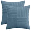 vidaXL Diivanipadi 2 pcs ALMELO Sinine 45 x 45 cm manchester