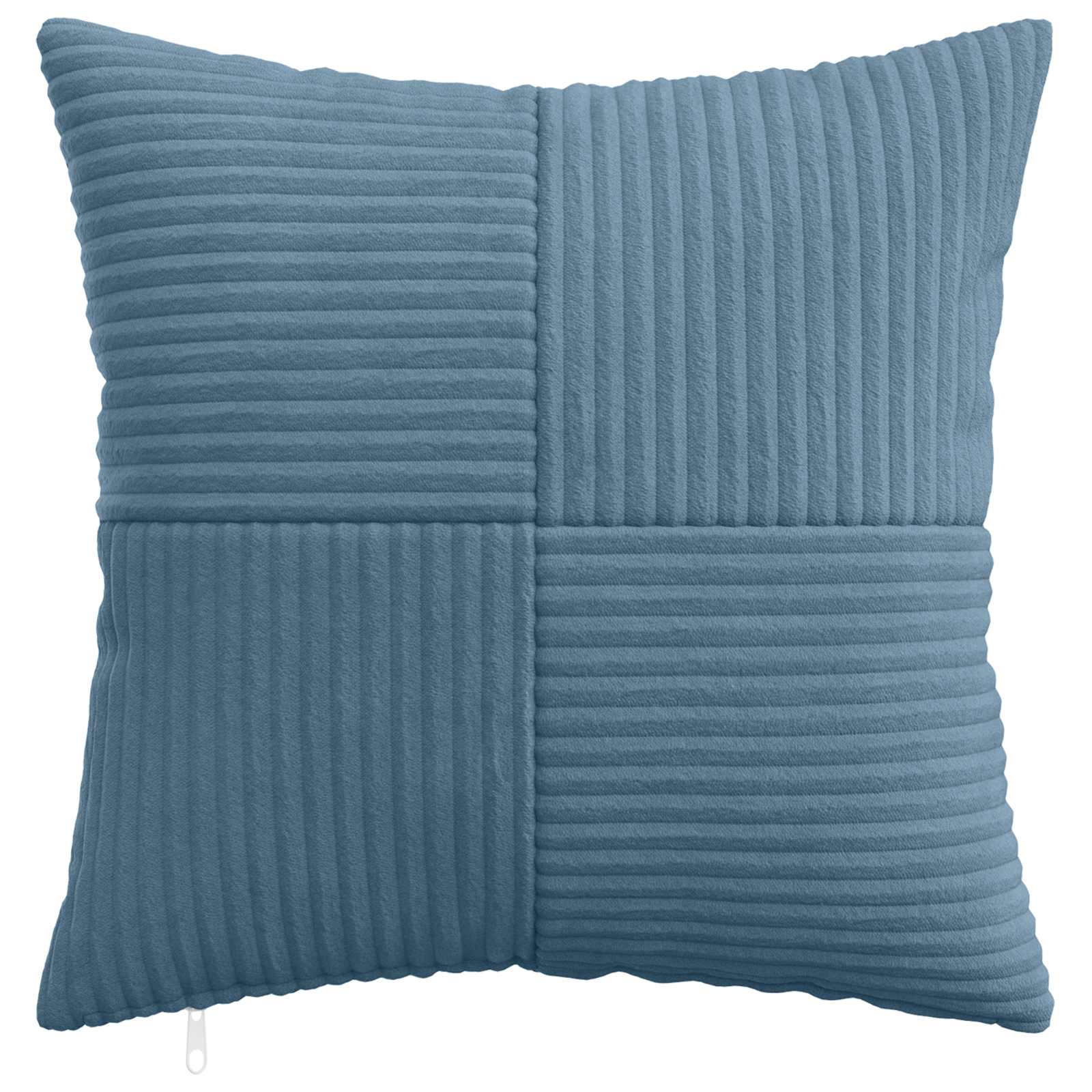 Kussensloop 12 pcs ALMELO Blauw 45 x 45 cm corduroy image 2
