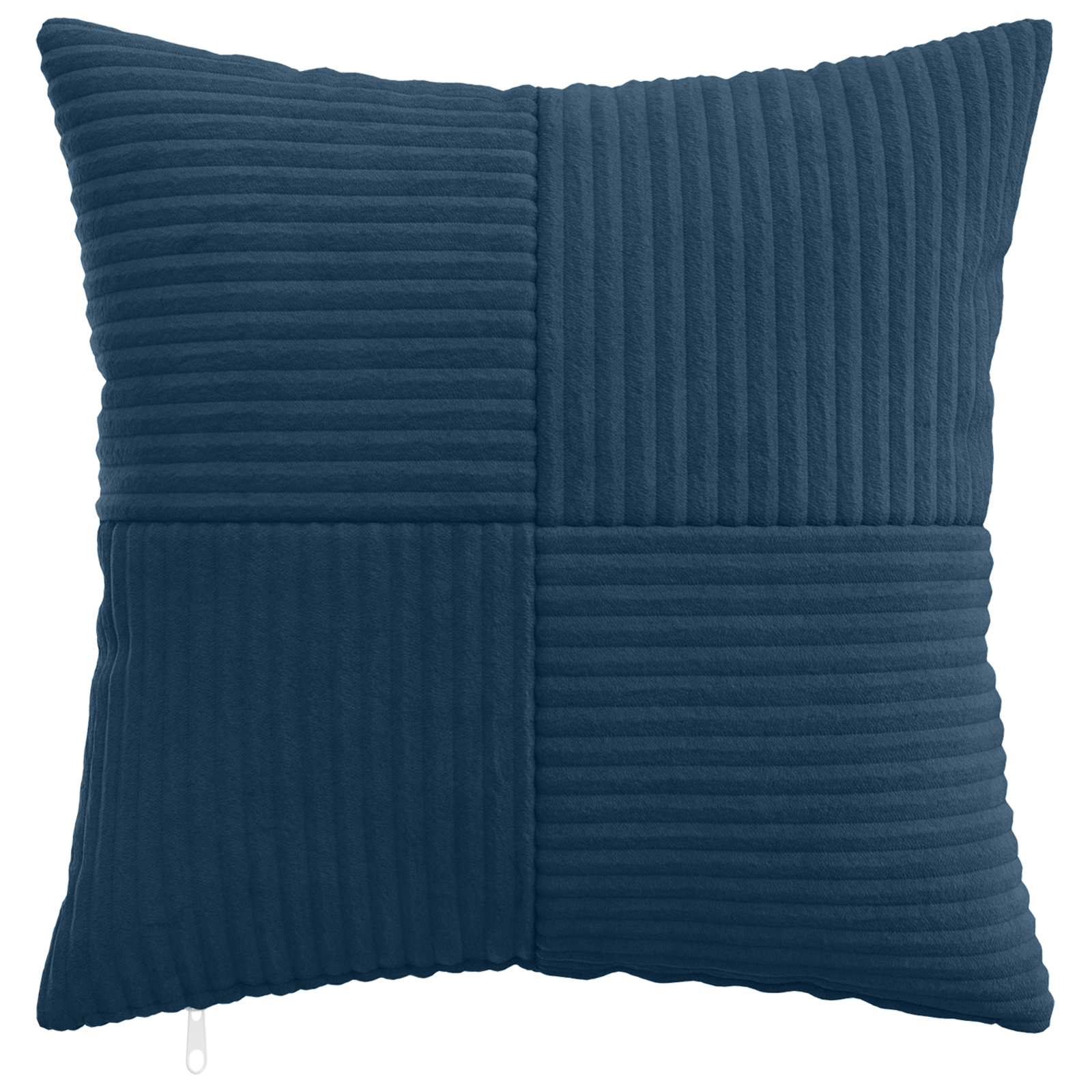 Kussensloop 2 pcs ALMELO Marineblauw 45 x 45 cm corduroy image 2