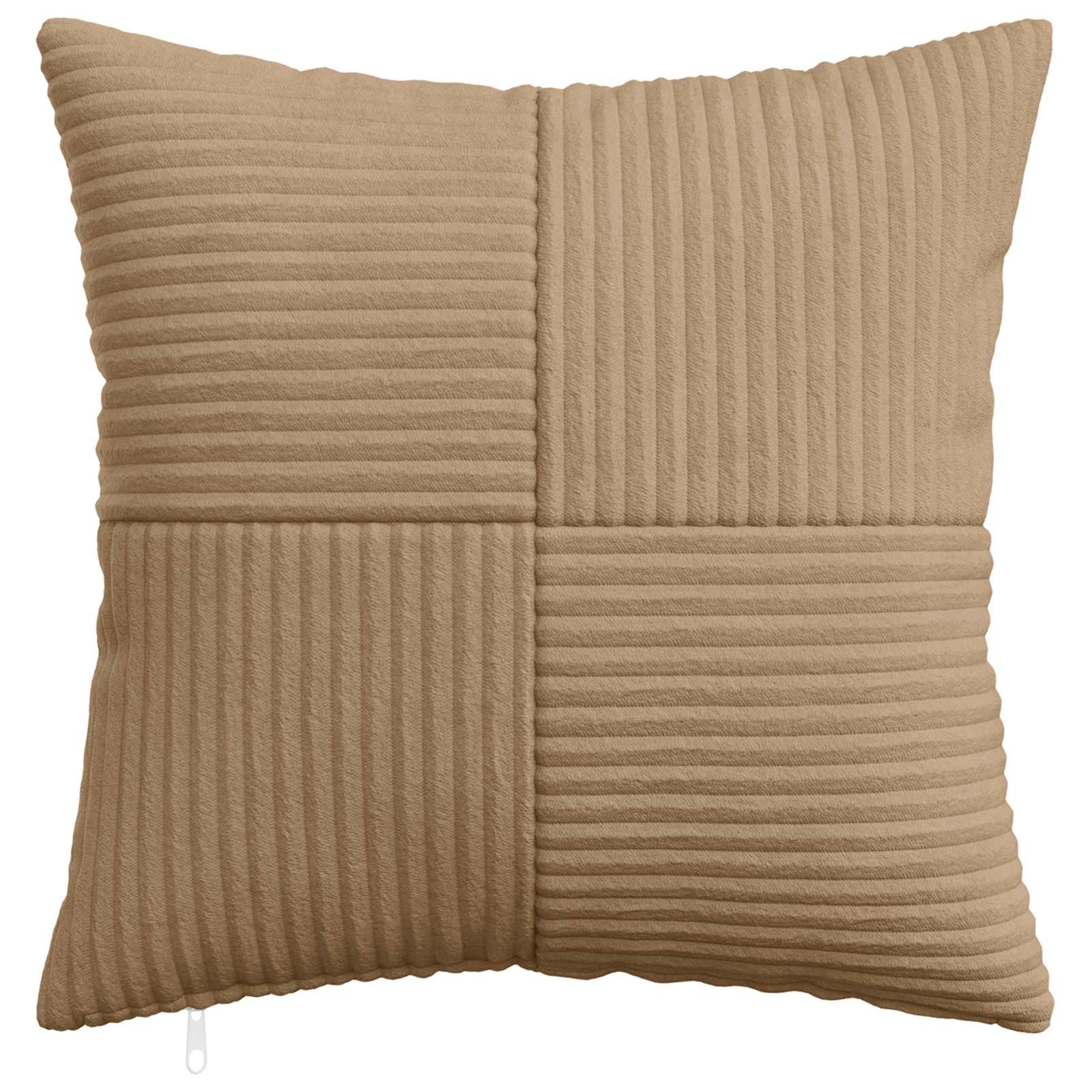 Kussensloop 2 pcs ALMELO Bruin 45 x 45 cm corduroy image 2