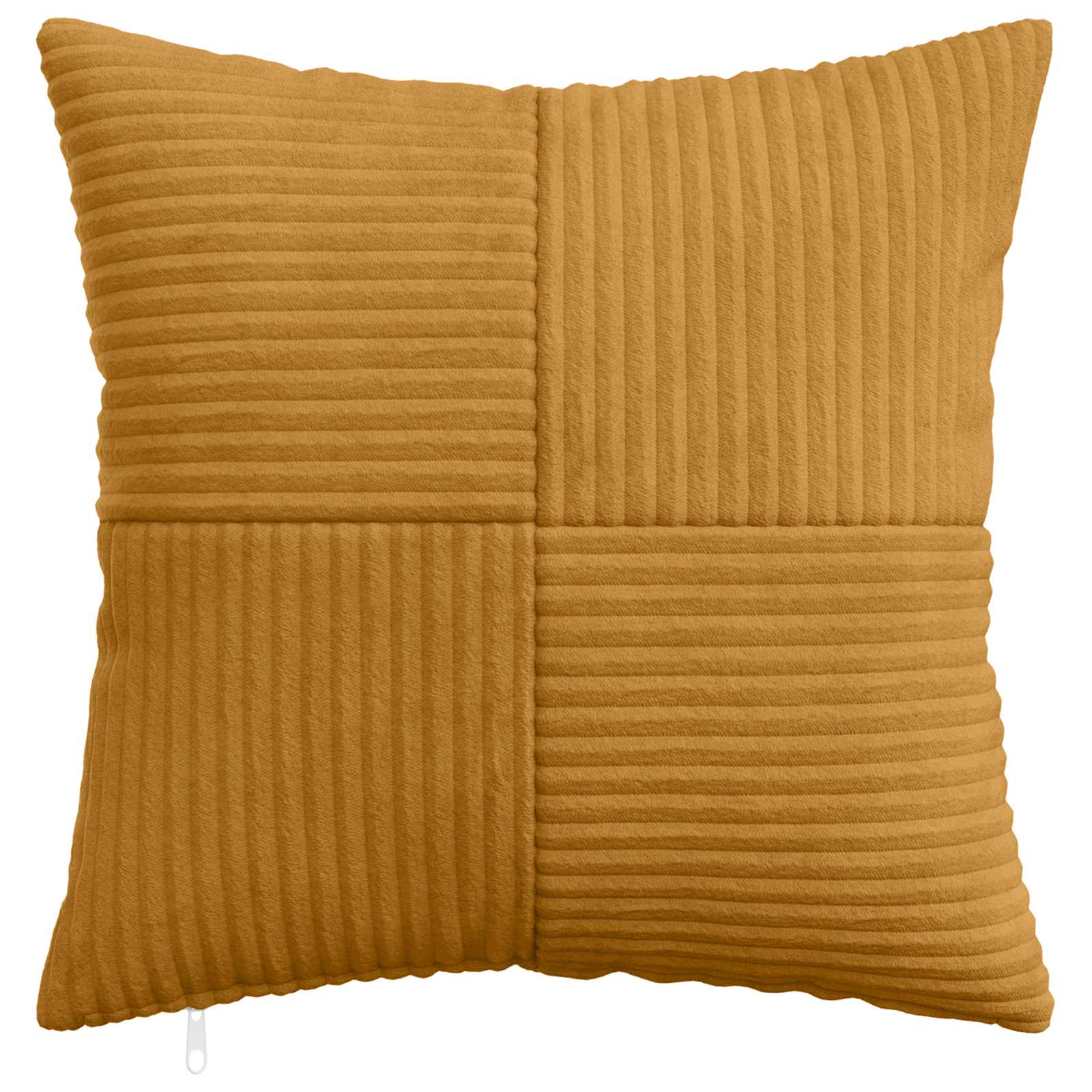 Kussensloop 2 pcs ALMELO Geel 50 x 50 cm corduroy image 2