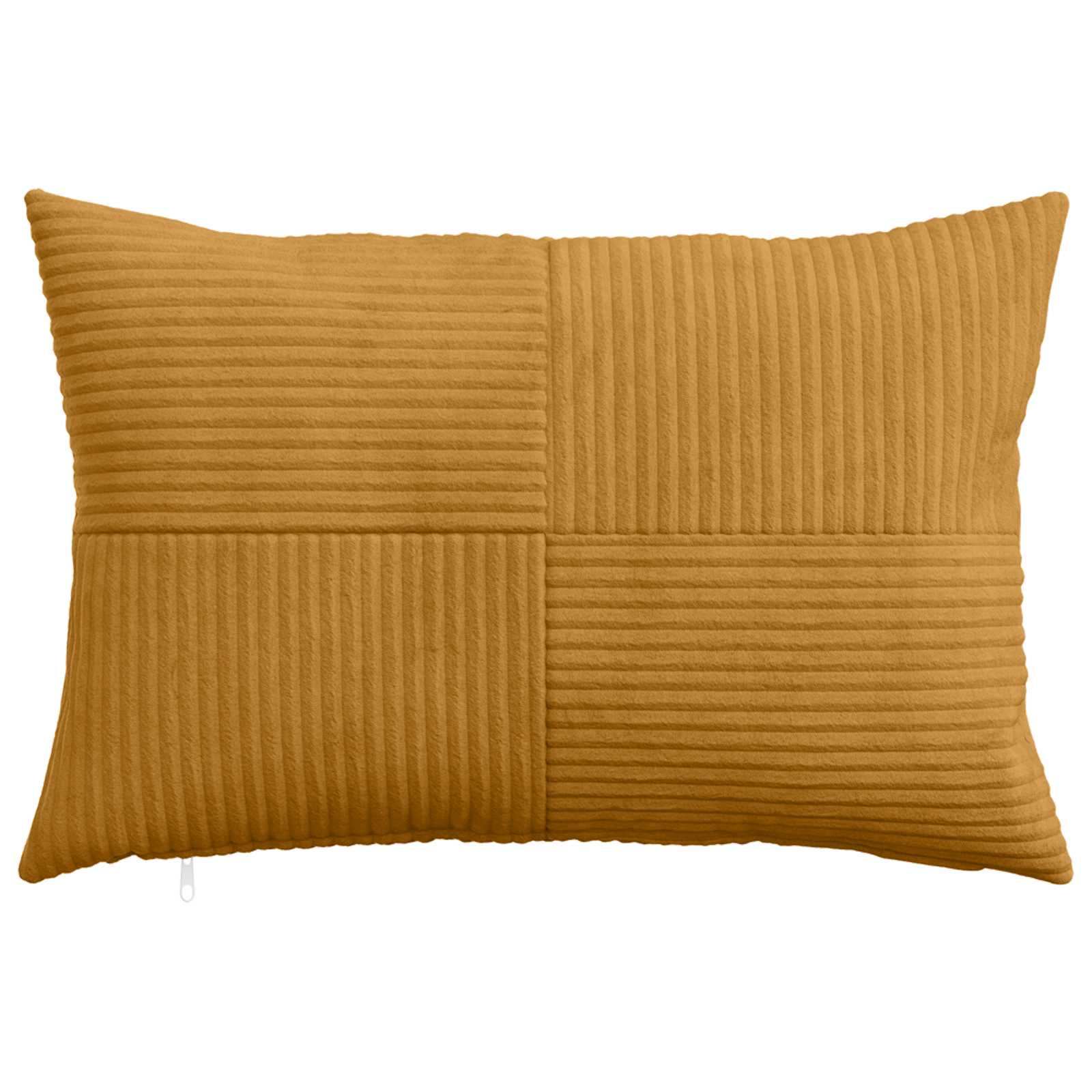 Kussensloop 6 pcs ALMELO Geel 50 x 70 cm corduroy image 2