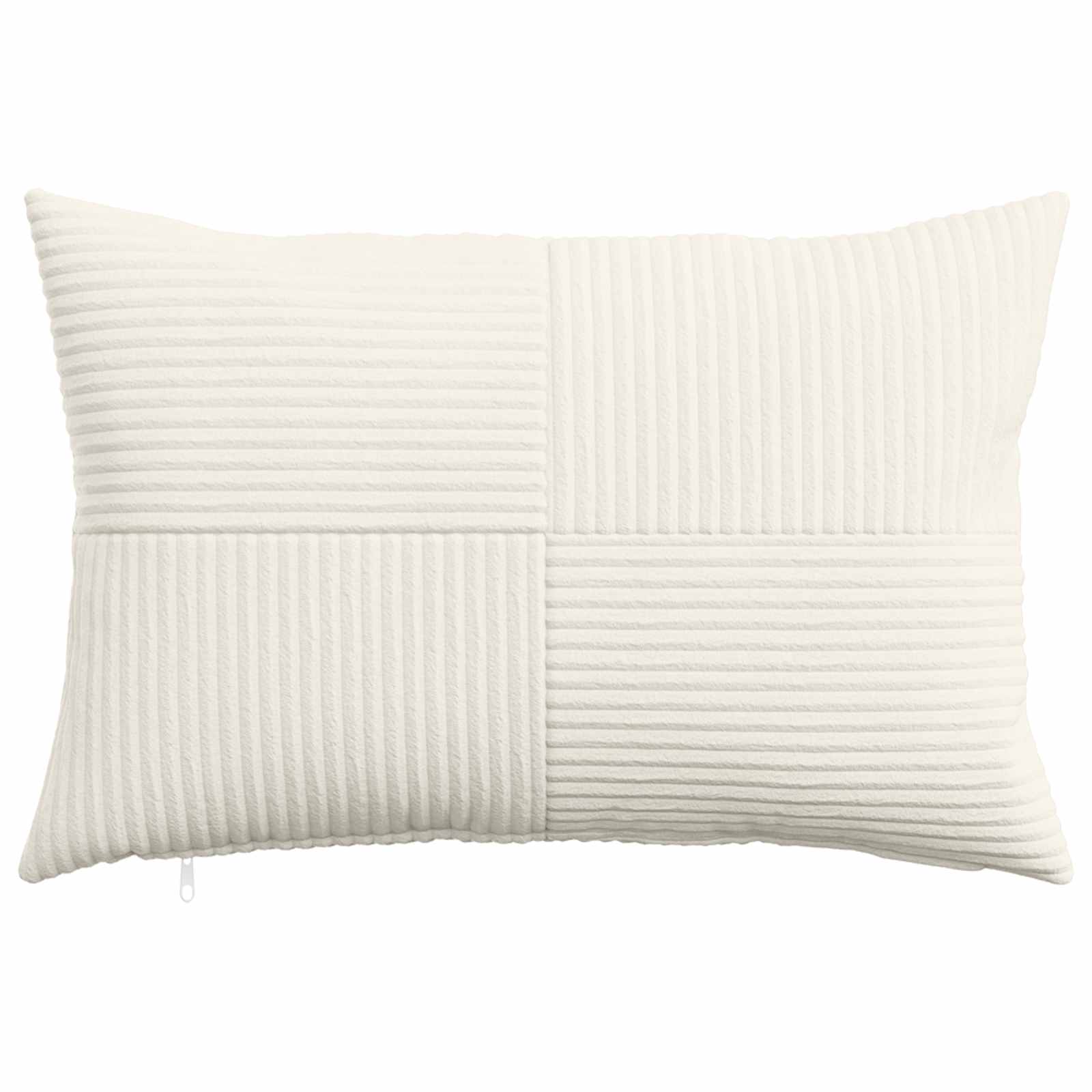 Kussensloop 2 pcs ALMELO Crèmekleurig 50 x 75 cm corduroy image 2