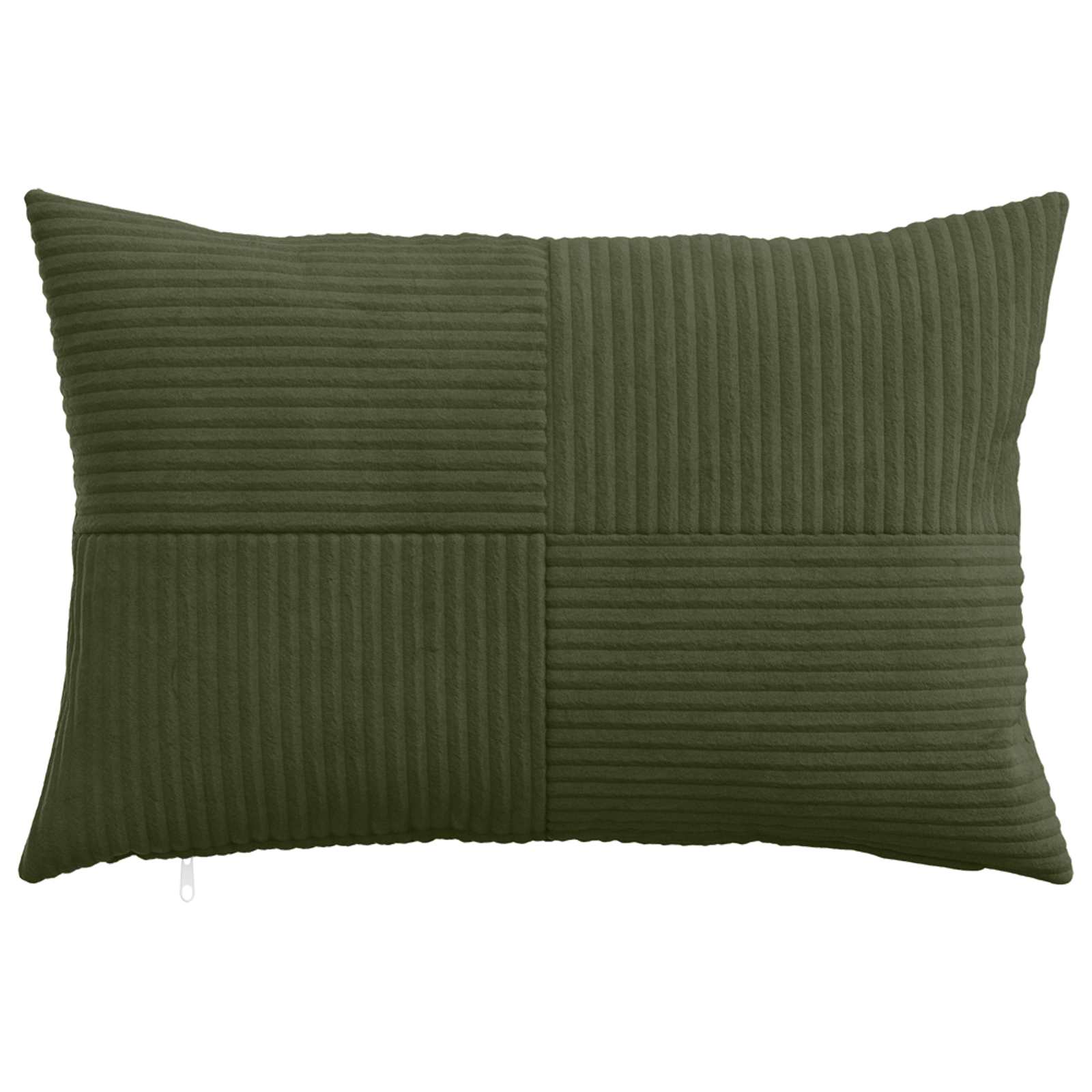 Kussensloop 6 pcs ALMELO Groen 50 x 75 cm corduroy image 2