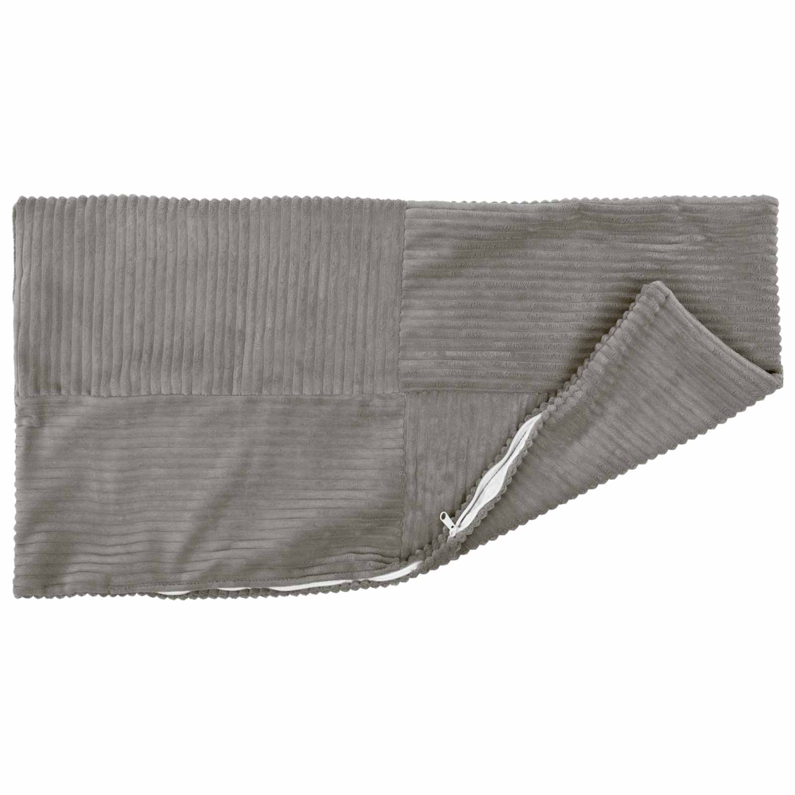 Kussensloop 6 pcs ALMELO Lichtgrijs 50 x 80 cm corduroy image 3