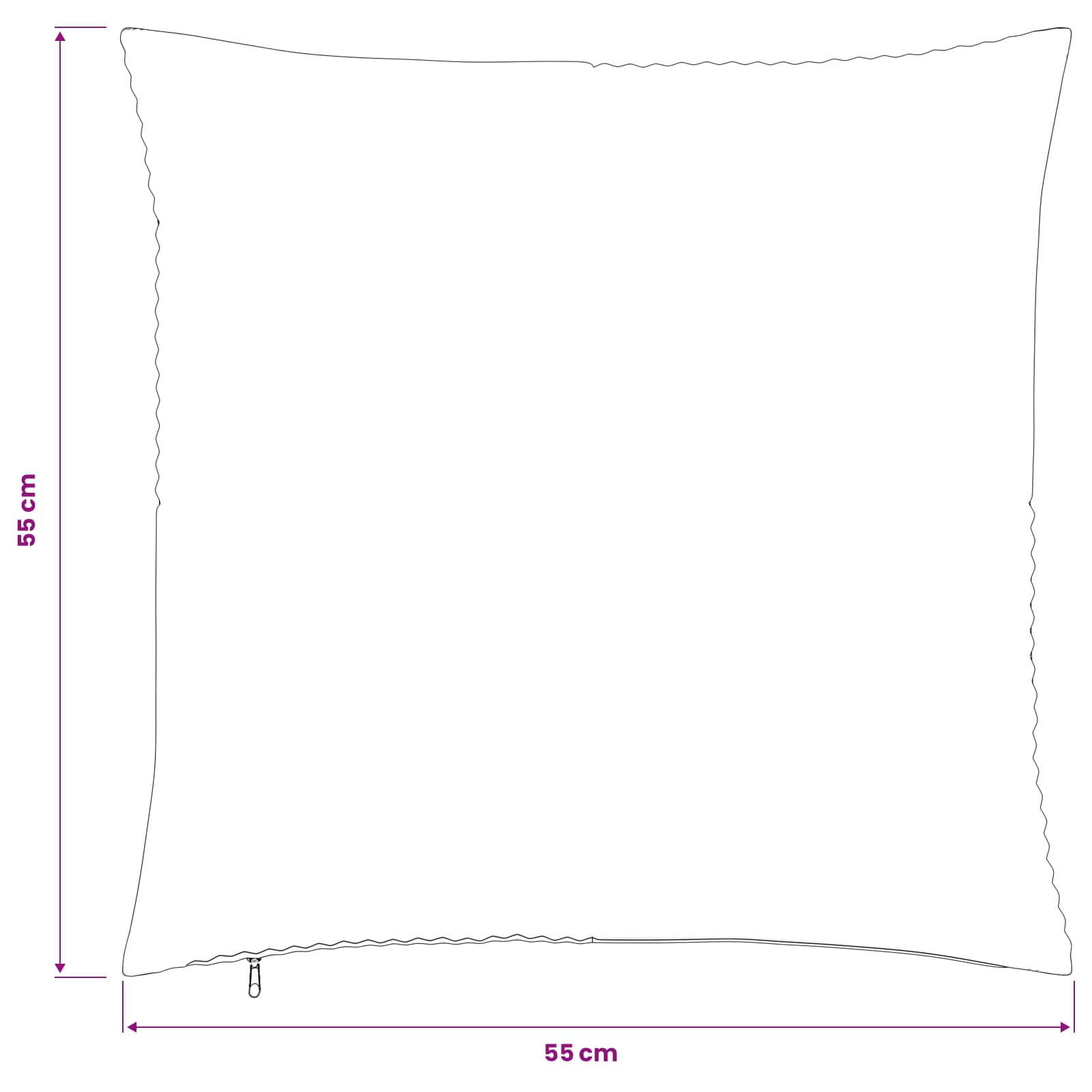 Kussensloop 2 pcs ALMELO Geel 55 x 55 cm corduroy image 9
