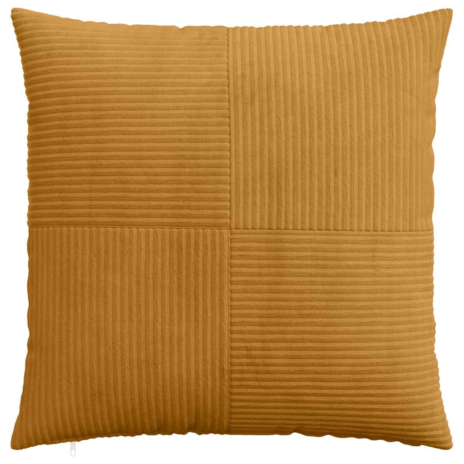 Kussensloop 2 pcs ALMELO Geel 70 x 70 cm corduroy image 2