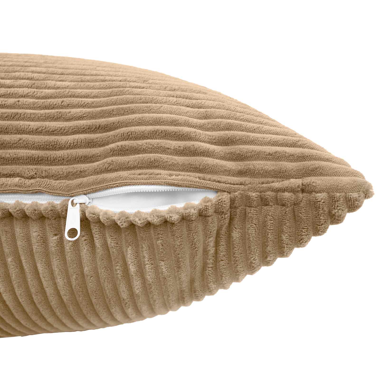 Kussensloop 2 pcs ALMELO Bruin 70 x 70 cm corduroy image 5