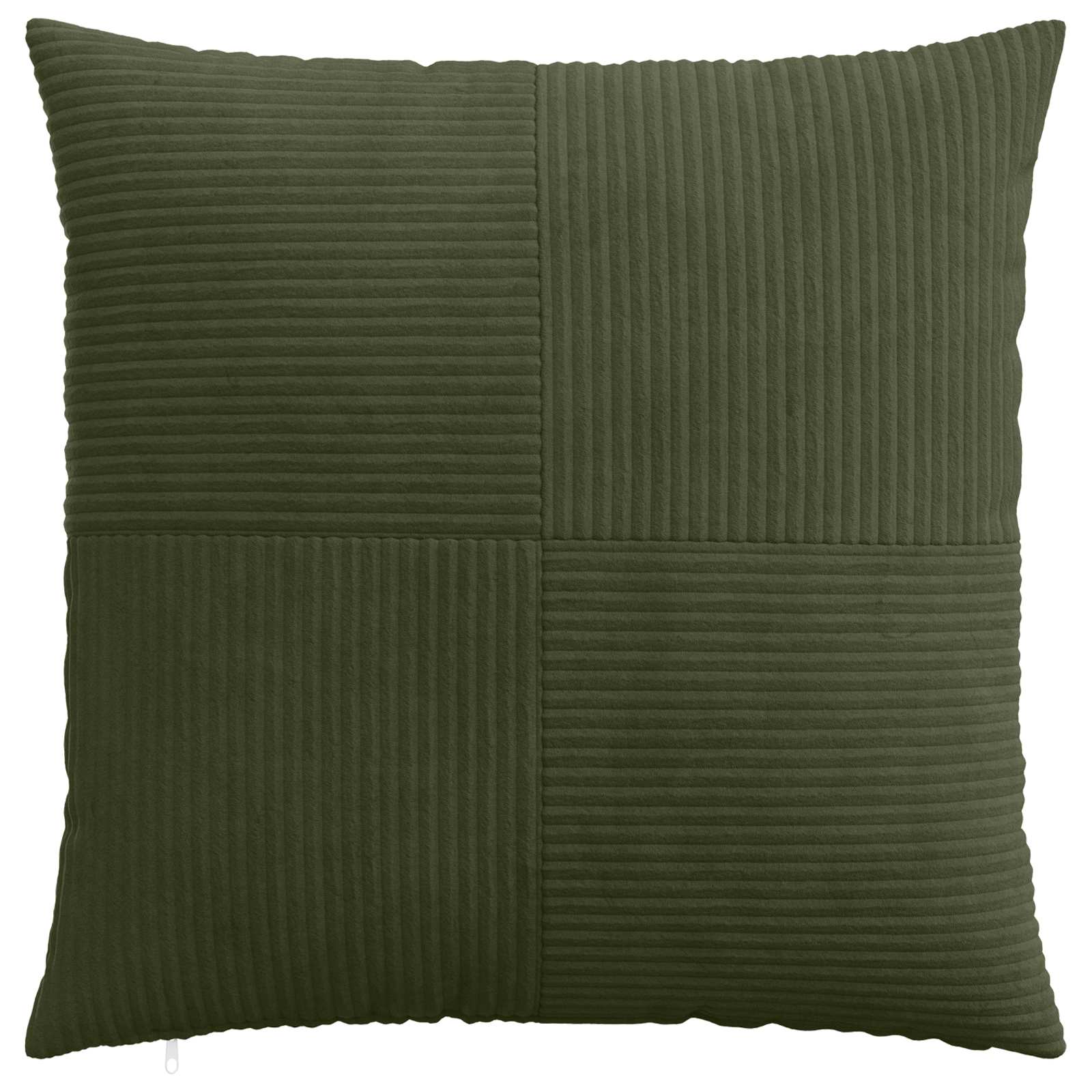 Kussensloop 6 pcs ALMELO Groen 70 x 70 cm corduroy image 2