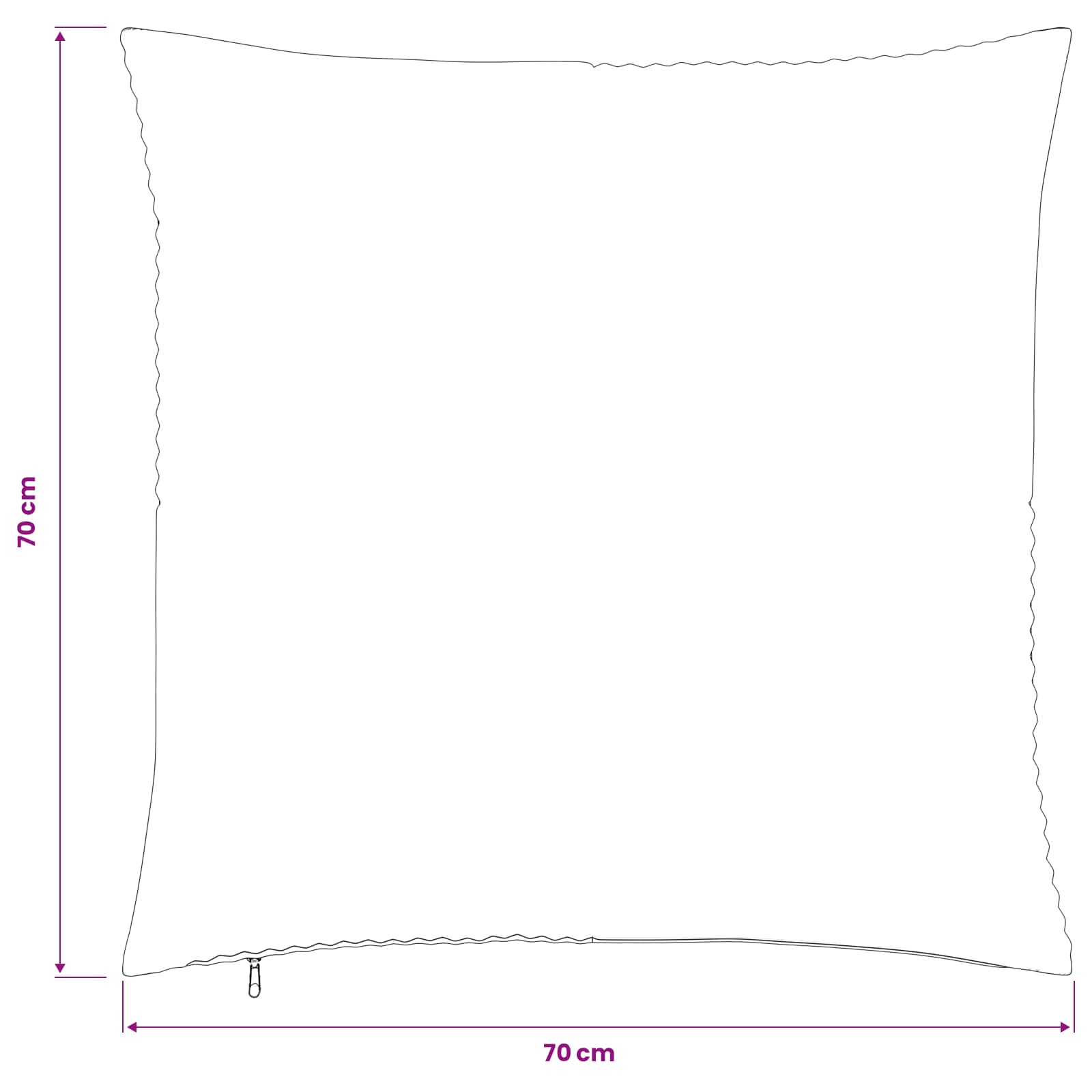 Kussensloop 6 pcs ALMELO Groen 70 x 70 cm corduroy image 9