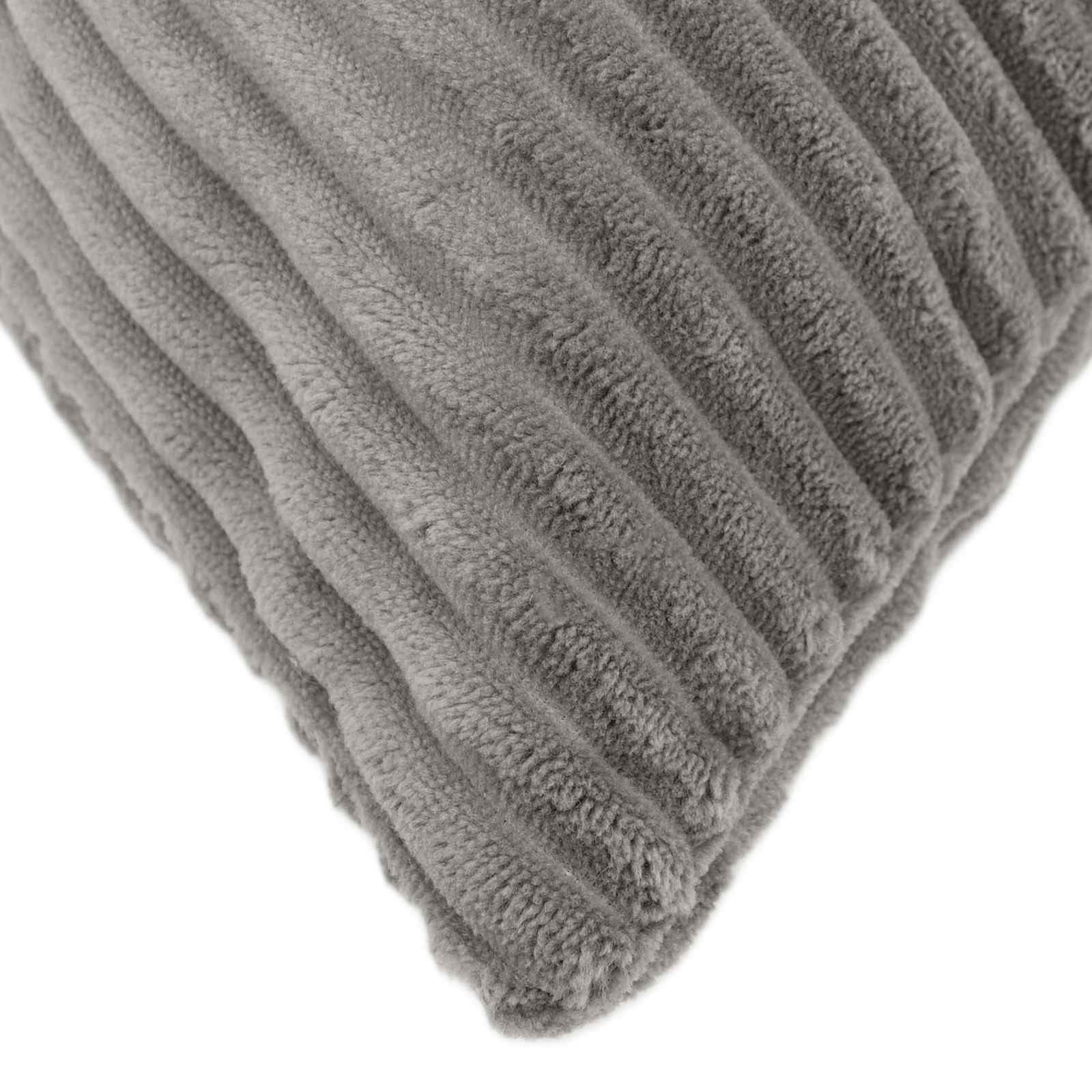 Kussensloop 6 pcs ALMELO Lichtgrijs 80 x 80 cm corduroy image 4