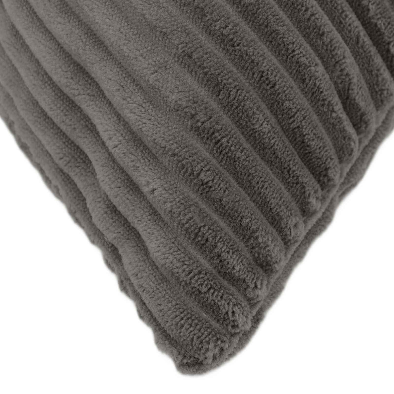 Kussensloop 6 pcs ALMELO Donkergrijs 80 x 80 cm corduroy image 4