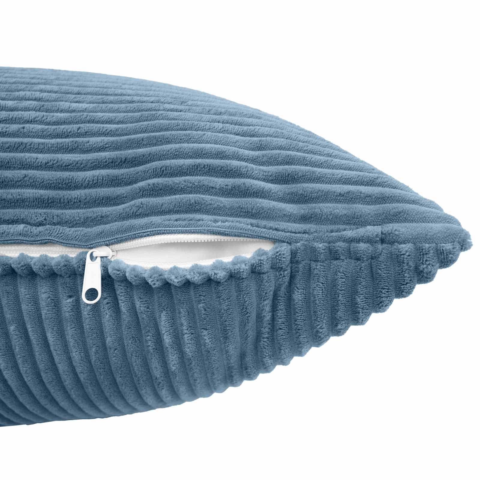 Kussensloop 6 pcs ALMELO Blauw 80 x 80 cm corduroy image 5