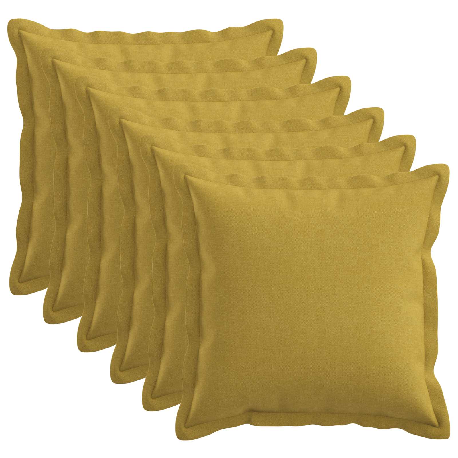 VidaXL Spilvenu pārvalks 6 pcs HOUTEN