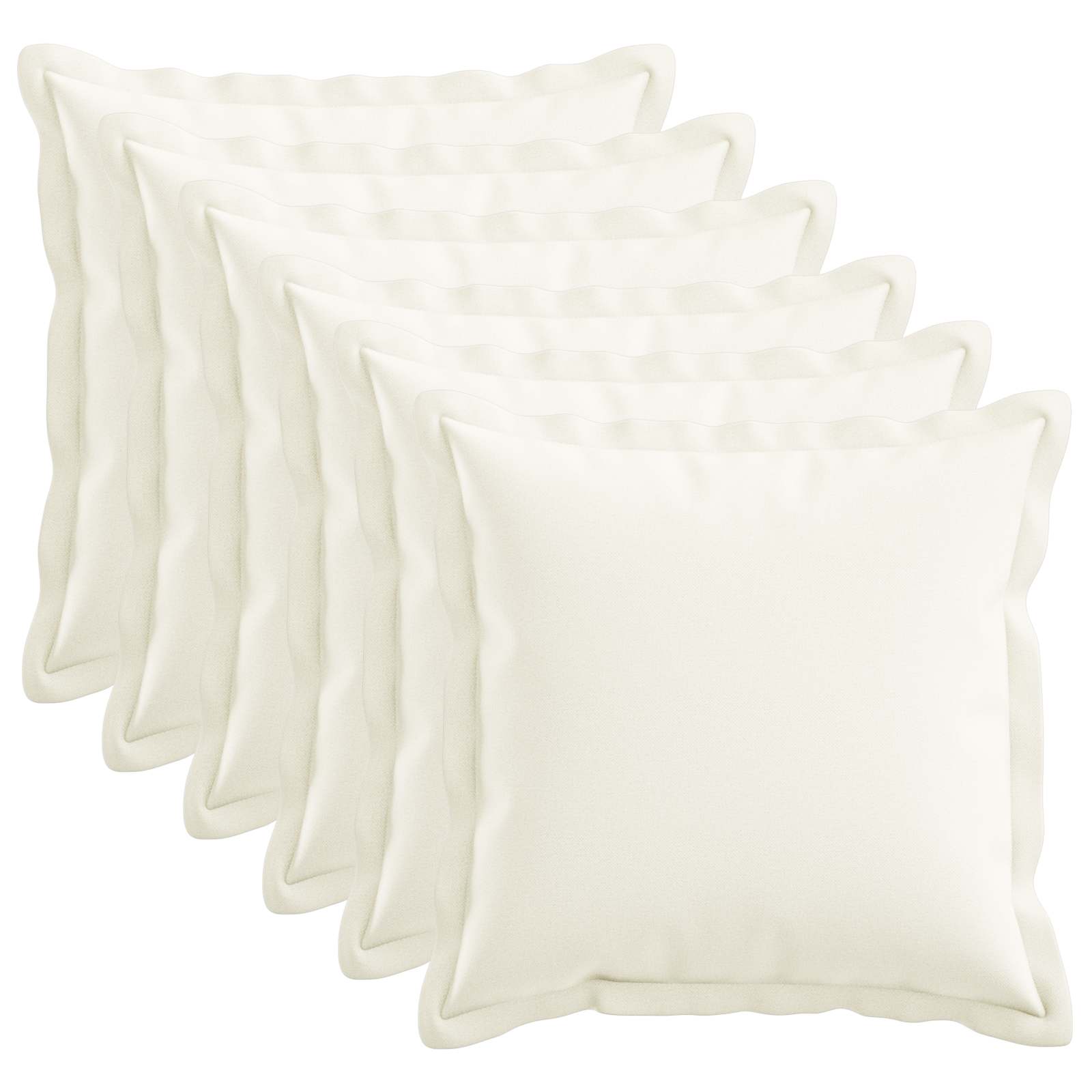 VidaXL Spilvenu pārvalks 6 pcs HOUTEN