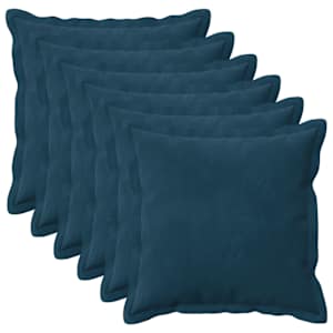 vidaXL Diivanipadi 6 tk HOUTEN Sinine 30 x 30 cm Samet
