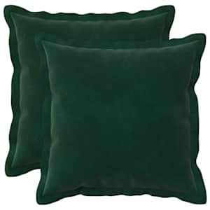 vidaXL Diivanipadi 2 pcs HOUTEN Tumeroheline 30 x 30 cm Samet