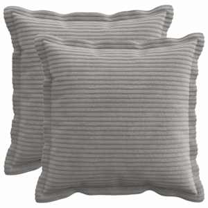 vidaXL Diivanipadi 2 tk HOUTEN Helehall 30 x 30 cm manchester