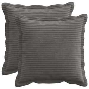 vidaXL Diivanipadi 2 tk HOUTEN Tumehall 30 x 30 cm manchester