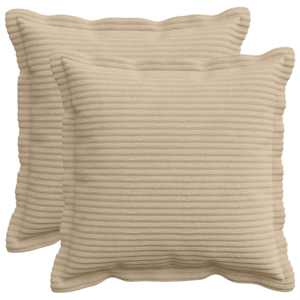 vidaXL Diivanipadi 2 tk HOUTEN Pruunikashall 30 x 30 cm manchester