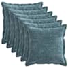 vidaXL Diivanipadi 6 tk HOUTEN Sinine 30 x 30 cm &Scaron;en&uuml;&uuml;lfabric