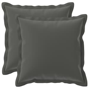 vidaXL Diivanipadi 2 tk HOUTEN Antratsiit 30 x 30 cm Pol&uuml;ester