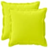 vidaXL Diivanipadi 2 tk HOUTEN Hele roheline 30 x 30 cm Pol&uuml;ester