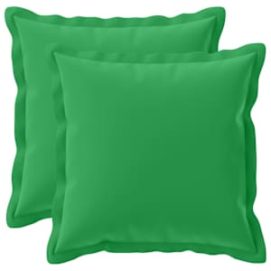 vidaXL Diivanipadi 2 tk HOUTEN Roheline 30 x 30 cm Pol&uuml;ester