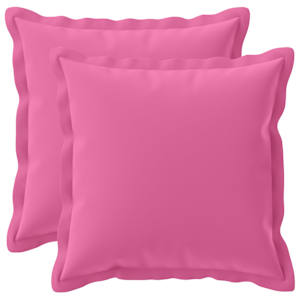 vidaXL Diivanipadi 2 tk HOUTEN Roosa 30 x 30 cm Pol&uuml;ester