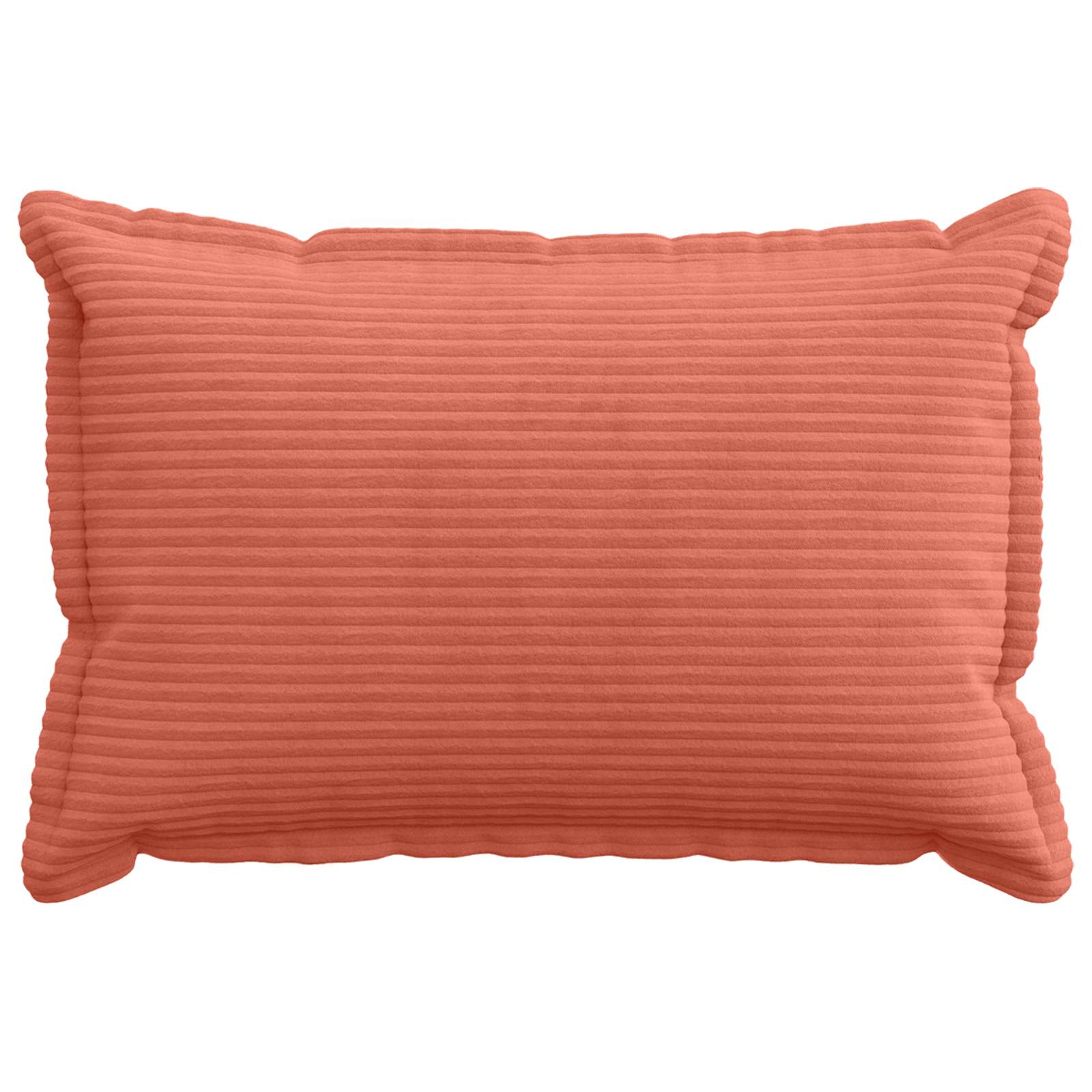 Kussensloop 2 st HOUTEN Rood-oranje 30 x 50 cm corduroy image 2