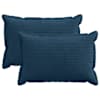 vidaXL Diivanipadi 2 tk HOUTEN Tumesinine 30 x 50 cm manchester