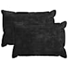 vidaXL Diivanipadi 2 tk HOUTEN Antratsiit 30 x 50 cm &Scaron;en&uuml;&uuml;lfabric