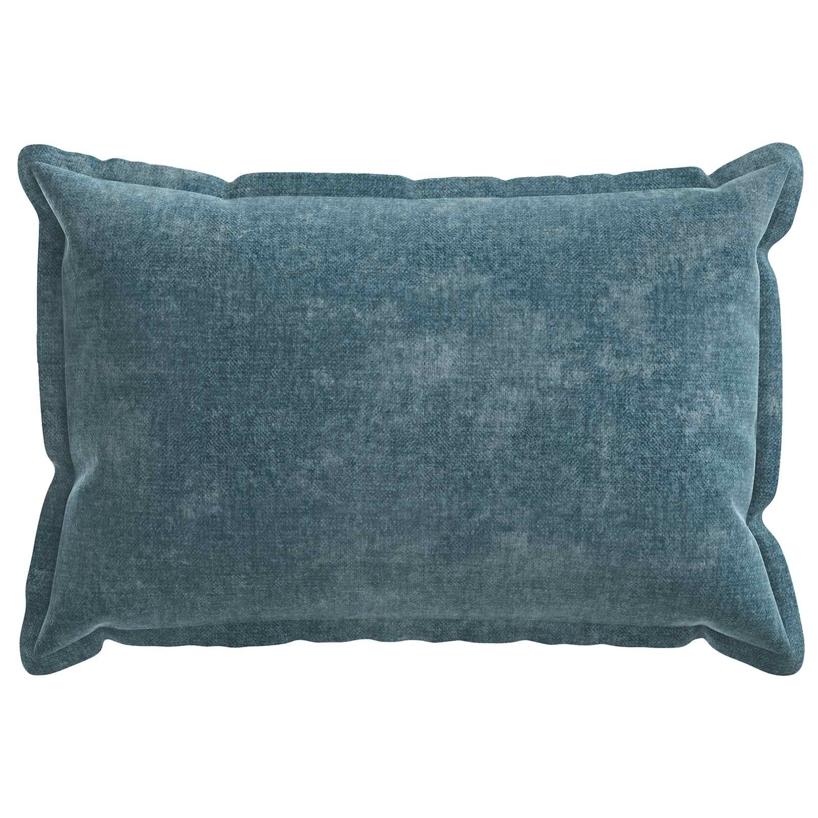 Kussensloop 6 st HOUTEN Blauw 30 x 50 cm Chenille Stof image 3