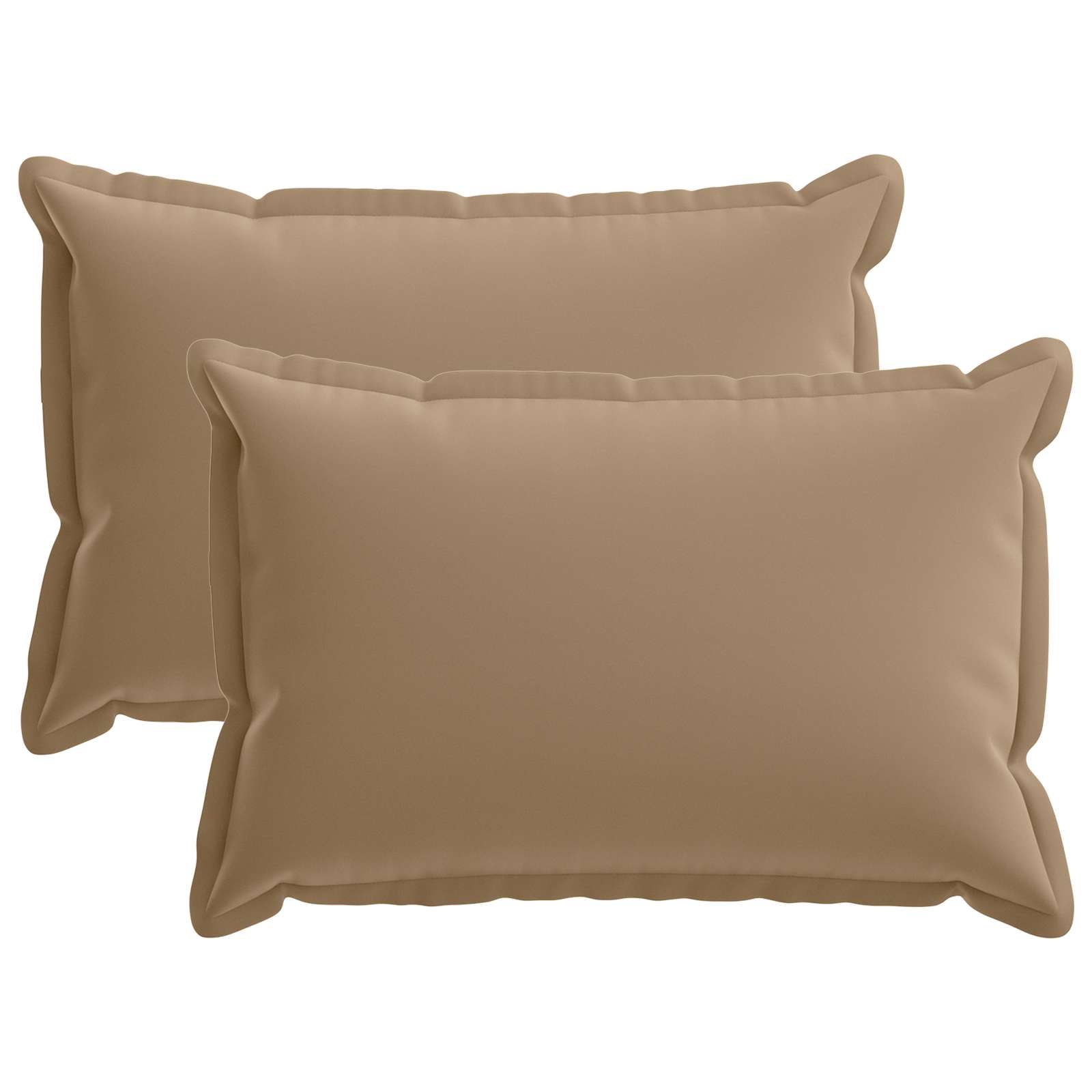 Kussensloop 2 st HOUTEN Taupe 30 x 50 cm Polyester image 1