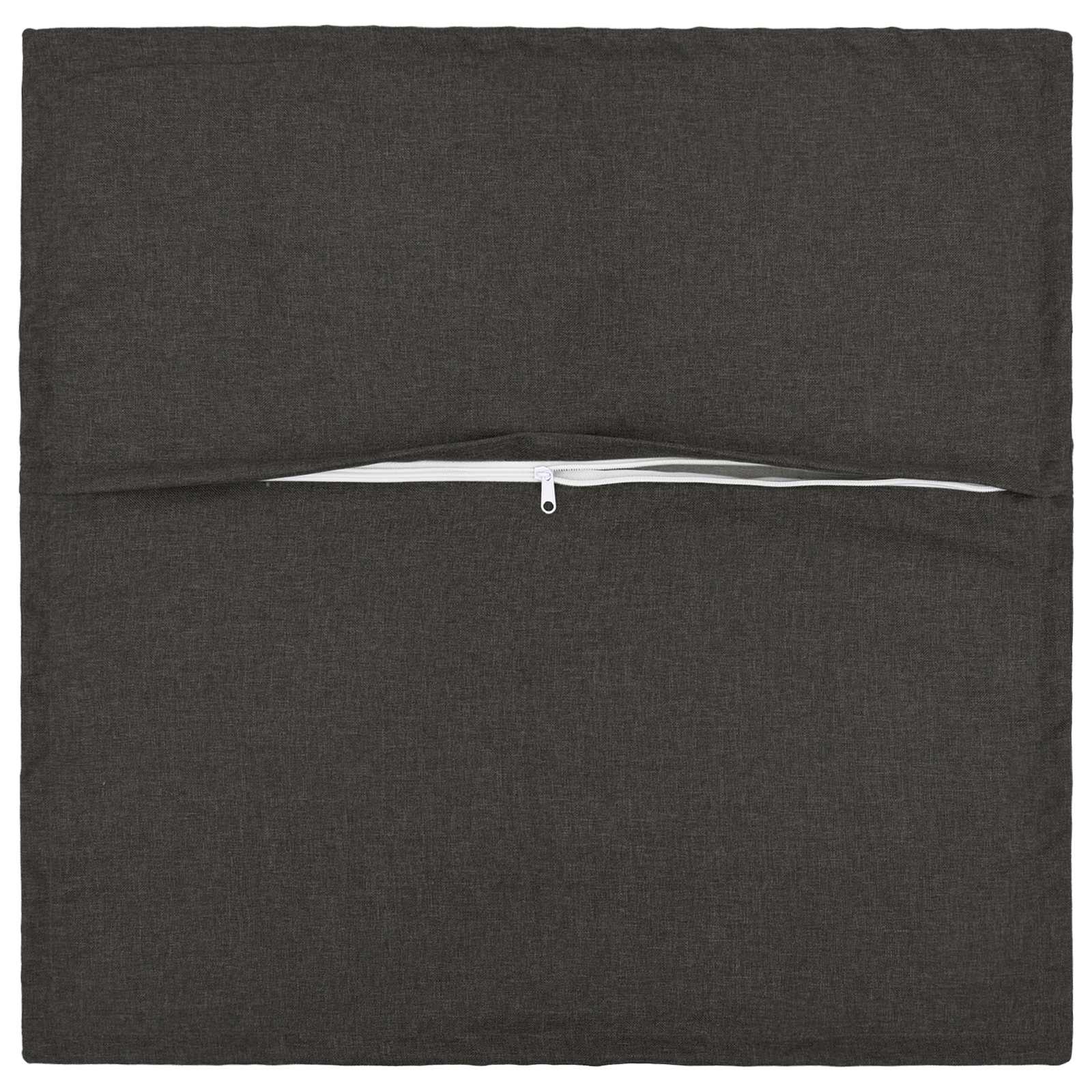 Kussensloop 2 pcs HOUTEN Donkergrijs 35 x 35 cm Faux Linnen image 3