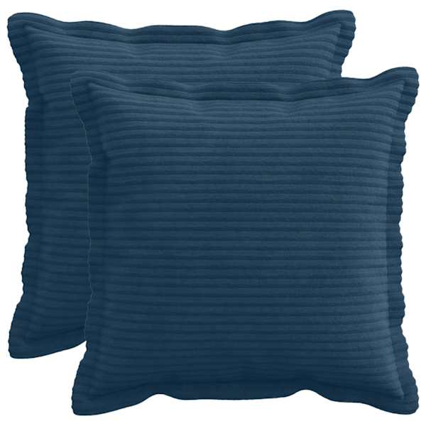 vidaXL Diivanipadi 2 tk HOUTEN Tumesinine 35 x 35 cm manchester
