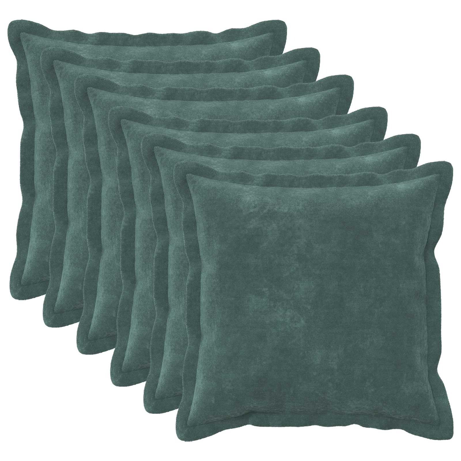 Kussensloop 6 pcs HOUTEN Zee blauw 35 x 35 cm Microfiber Fleece image 1