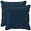 vidaXL Diivanipadi 2 pcs HOUTEN Sinine 35 x 35 cm Mikrofliis