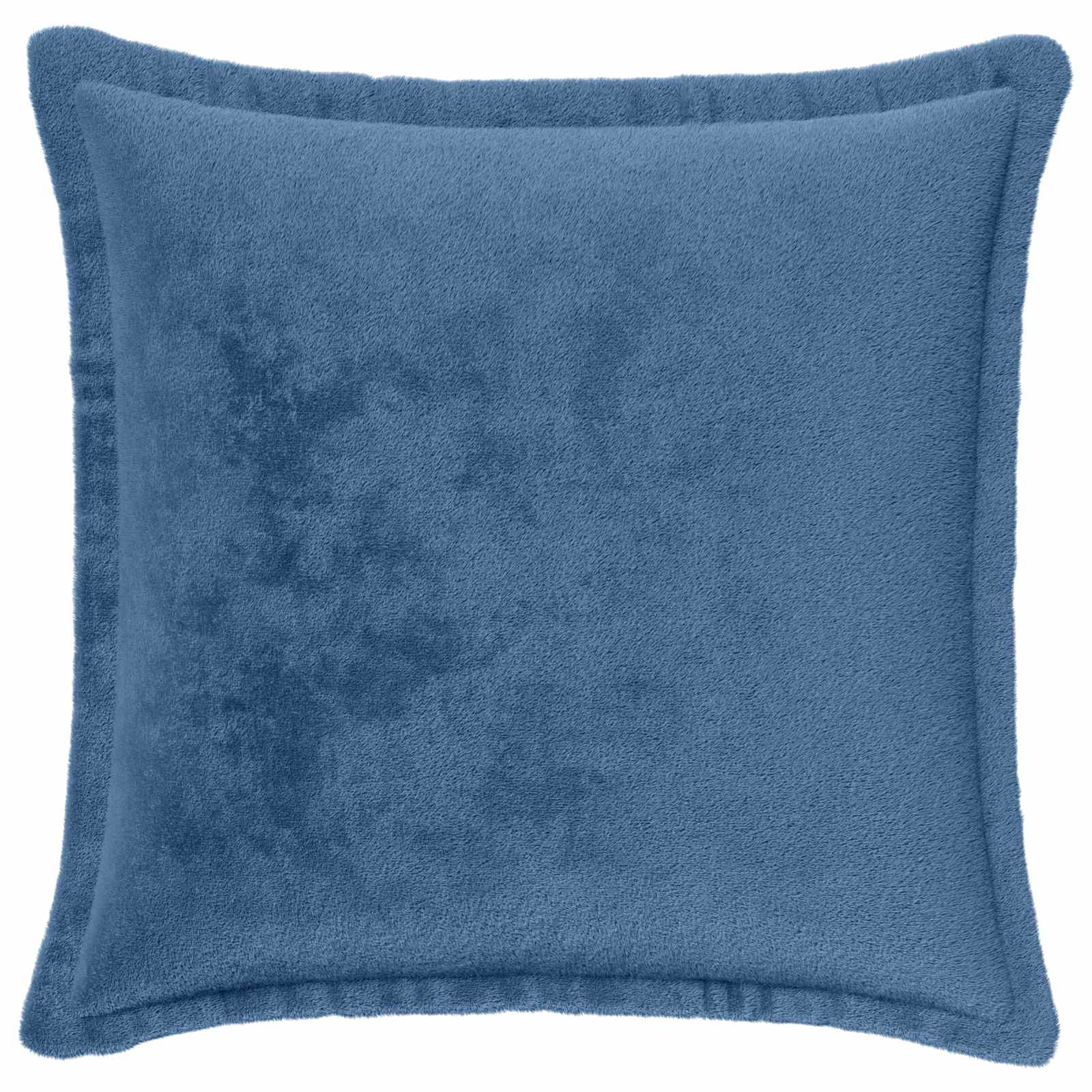 vidaXL Kussensloop 2 st HOUTEN Lichtblauw 35 x 35 cm Flanel blauw, foto 2