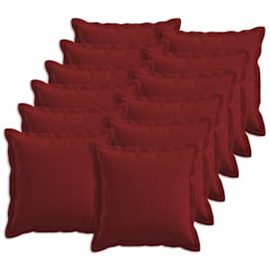 vidaXL Diivanipadi 12 tk HOUTEN Veinpunane 40 x 40 cm Kunstlinen